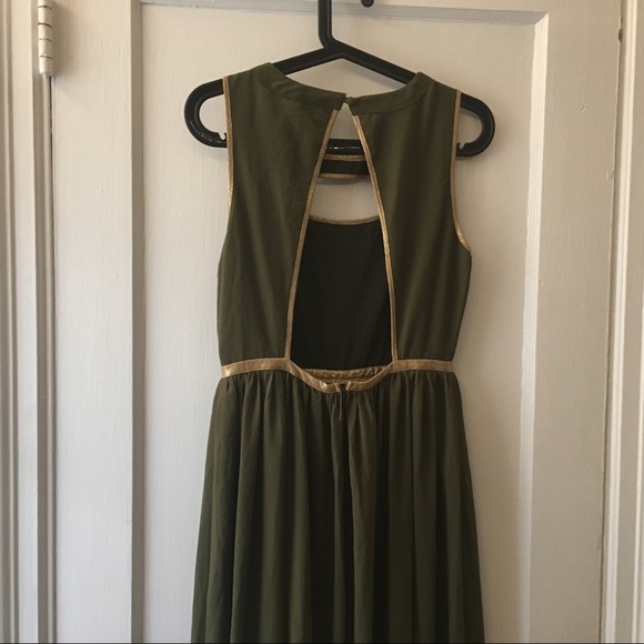 Staring at Stars Cut-out Neck Maxi Dress - Picture 7 of 7